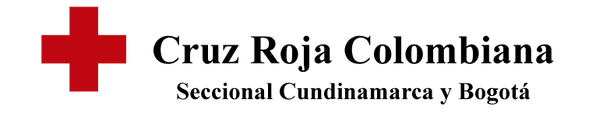 Logo de la Cruz Roja Colombiana Seccional Cundinamarca y Bogotá