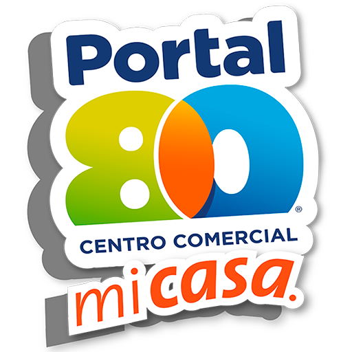 Logo de Centro Comercial Portal 80